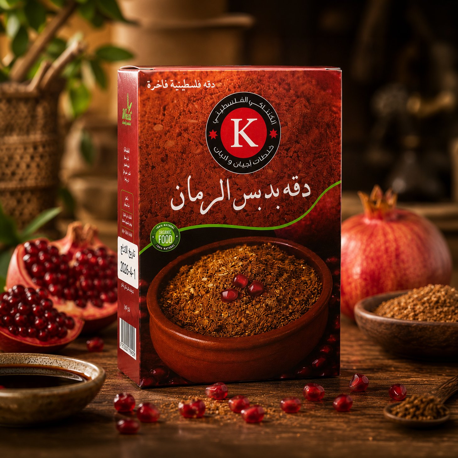 دقة الرمان